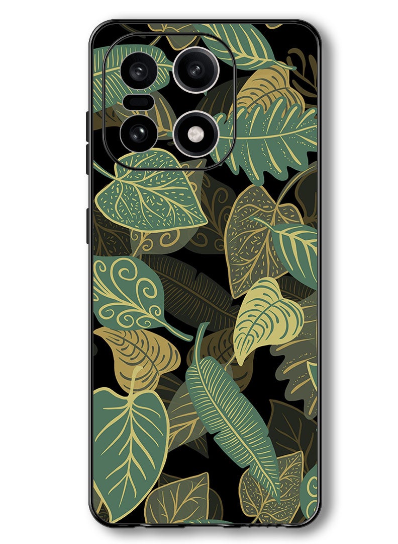 Theodor Case Compatible with OnePlus 15 6.78 Inch Protection Shockproof Bumper Cover leaves_patterns_texture - Image 1